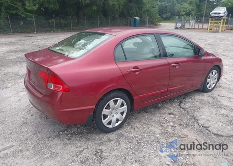 2008 Honda Civic Lx from USA, damaged, VIN 1HGFA16538L001221